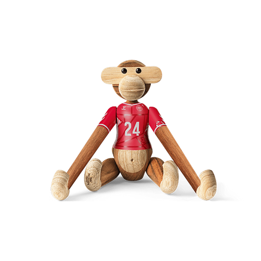 Kay Bojesen Monkey x DBU, Women's Jersey, Small, H: 7.3"