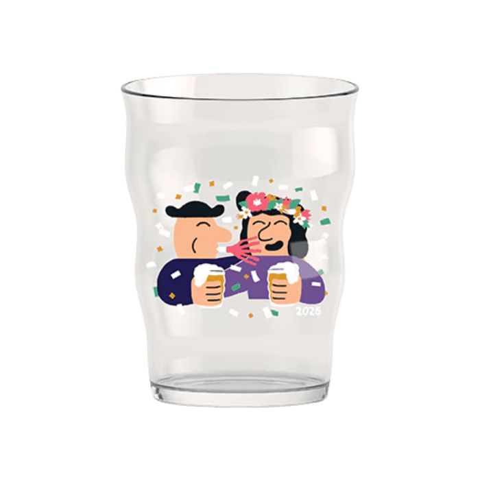 Holmegaard x Mikkeller Annual Pint Beer Glass, Clear, 13.5 Oz