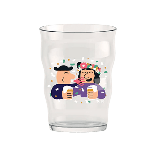 Holmegaard x Mikkeller Annual Pint Beer Glass, Clear, 13.5 Oz