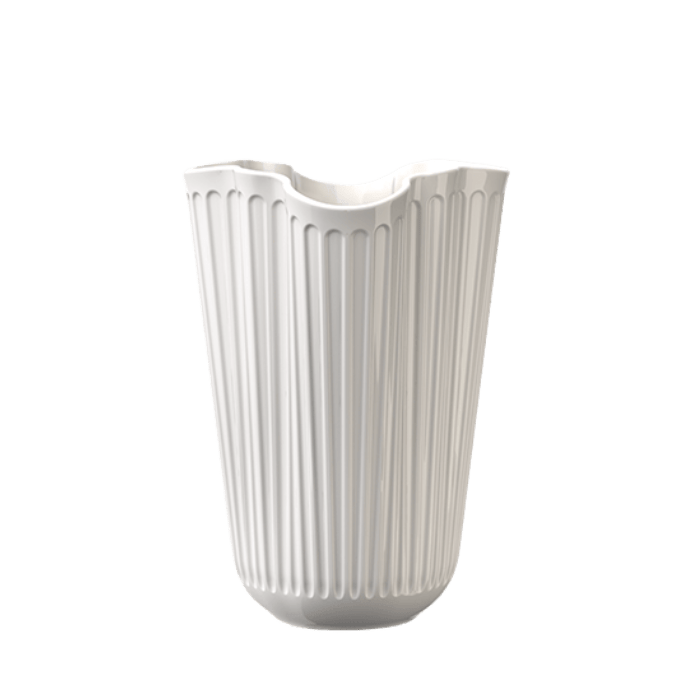 Kähler Hammershøi Unfold Vase, White