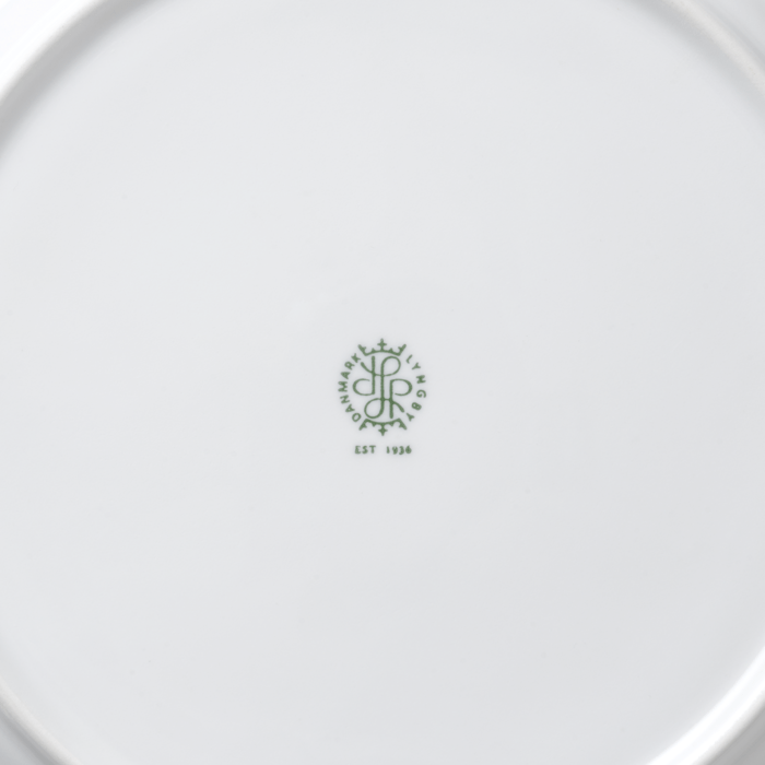 Lyngby Porcelæn Rhombe Plate, White