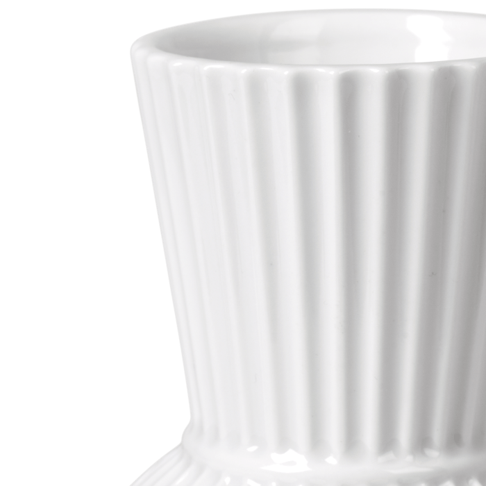 Lyngby Tura Vase, White