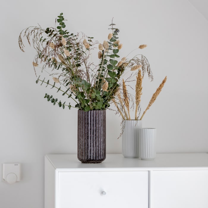 Lyngby Porcelæn Vase, White