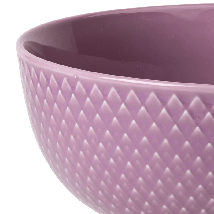 Lyngby Porcelæn Rhombe Color Bowl, Ø: 6.1"