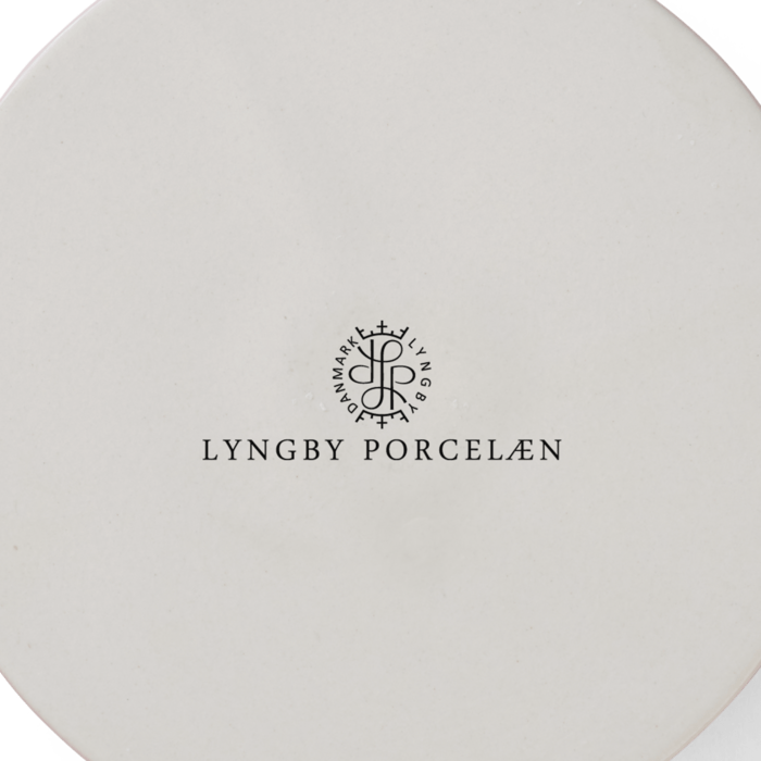 Lyngby Porcelæn Rhombe Color Candleholder, Ø: 4.1"