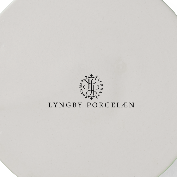 Lyngby Porcelæn Rhombe Color Candleholder, Ø: 4.1"