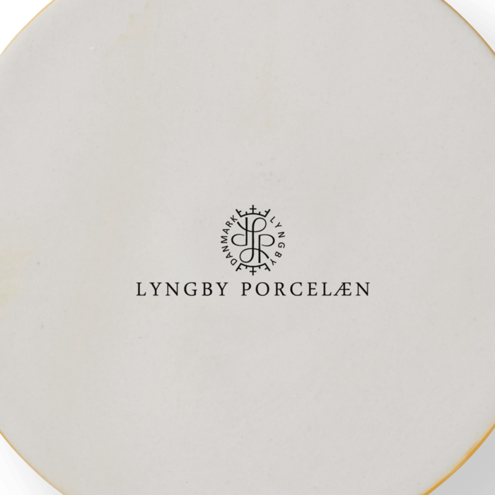 Lyngby Porcelæn Rhombe Color Candleholder, Ø: 4.1"