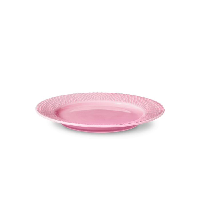 Lyngby Porcelæn Rhombe Color Lunch Plate, Ø: 8.3"