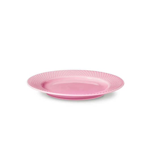 Lyngby Porcelæn Rhombe Color Lunch Plate, Ø: 8.3"