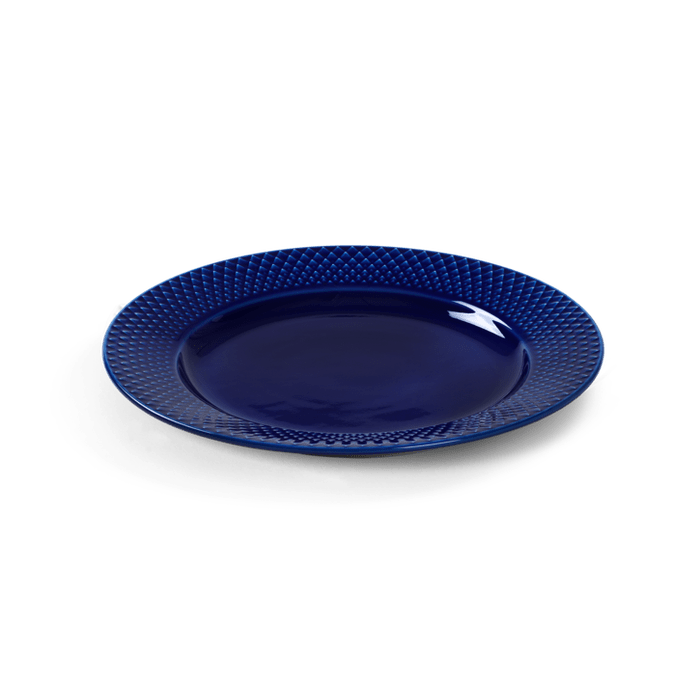 Lyngby Porcelæn Rhombe Color Lunch Plate, Ø: 9.1"
