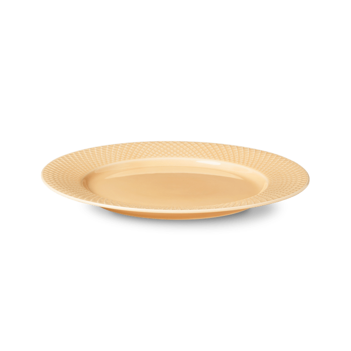 Lyngby Porcelæn Rhombe Color Dinner Plate, Ø: 10.6"