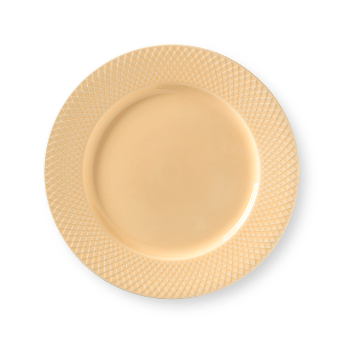 Lyngby Porcelæn Rhombe Color Dinner Plate, Ø: 10.6"