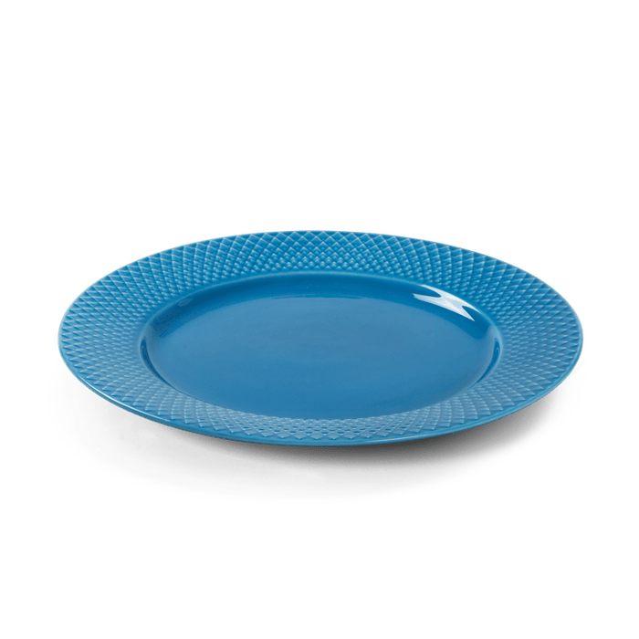 Lyngby Porcelæn Rhombe Color Dinner Plate, Ø: 10.6"