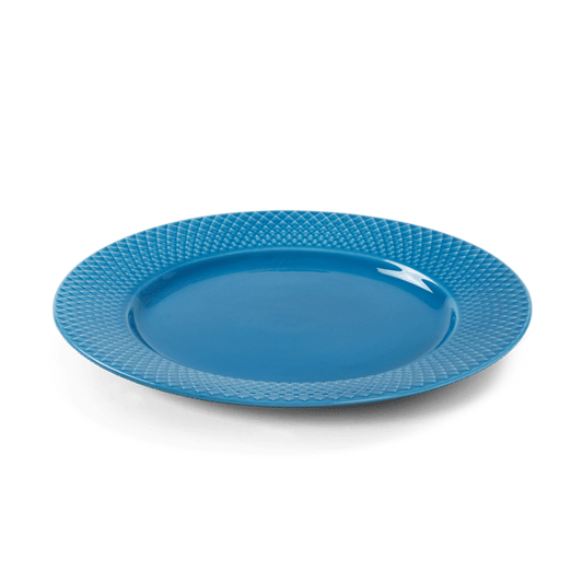 Lyngby Porcelæn Rhombe Color Dinner Plate, Ø: 10.6"