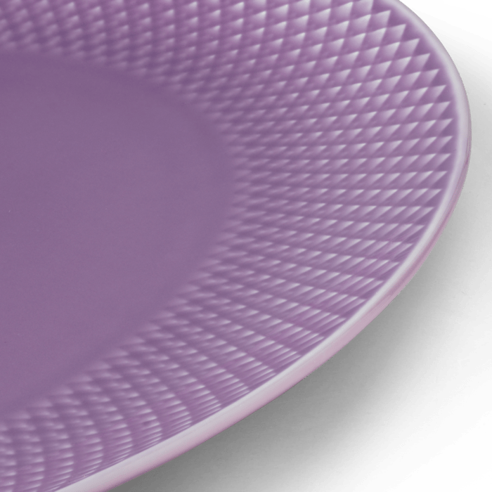 Lyngby Porcelæn Rhombe Color Oval Serving Dish, W: 13.8"