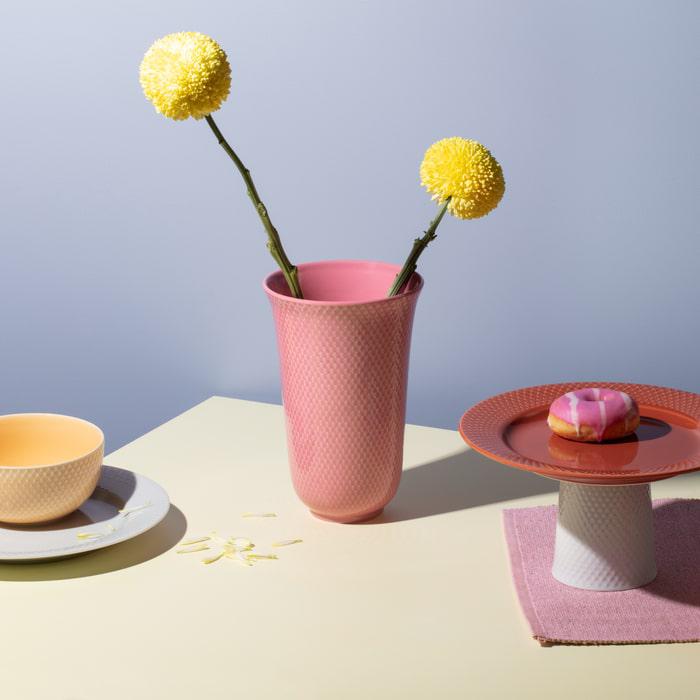 Lyngby Porcelæn Rhombe Color Vases
