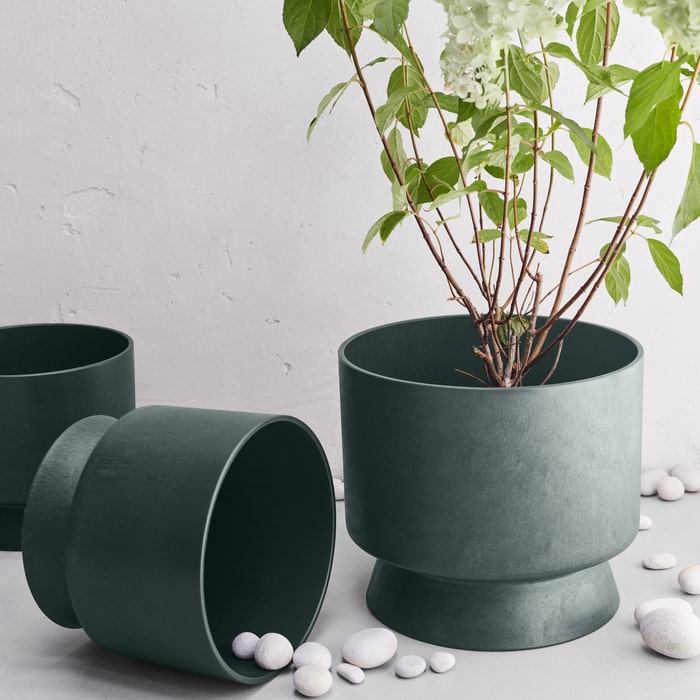 Rosendahl Recycled Flower Pot, Green
