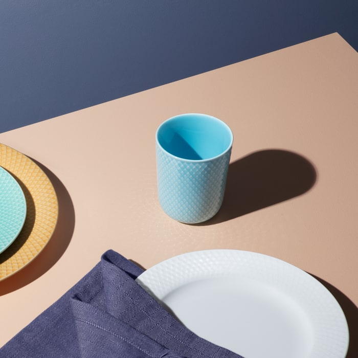 Lyngby Porcelæn Rhombe Color Mug, 11.2 Oz
