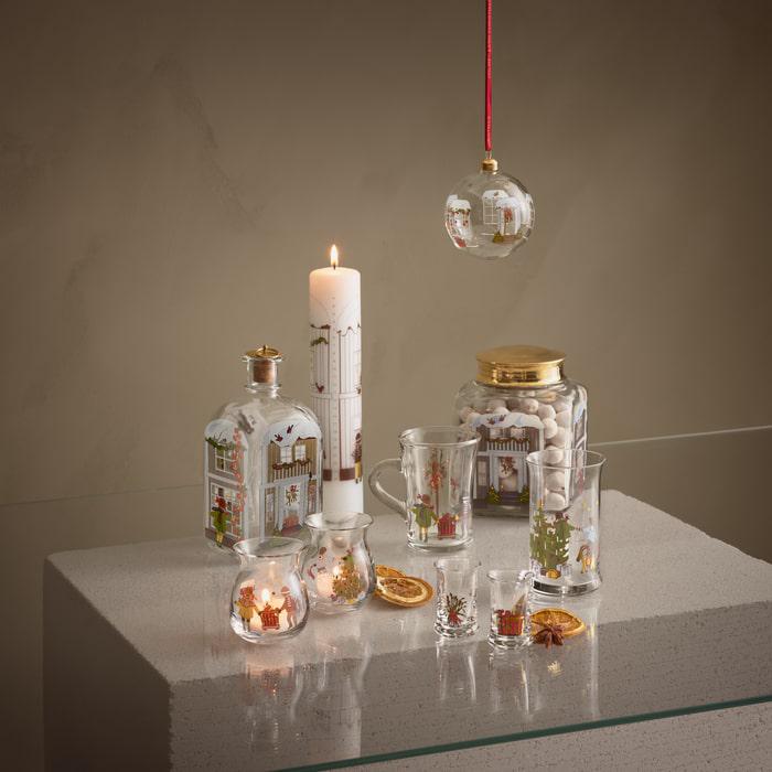 Holmegaard Christmas Bottle, Multi, 24.7 Oz