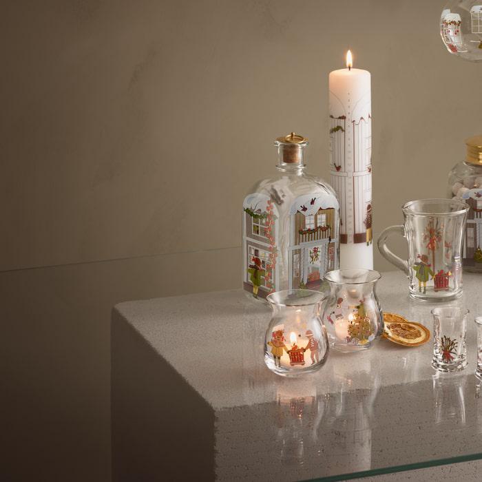 Holmegaard Christmas Hot Drinks Glass, Multi, 8.8 Oz, 2 Pcs.