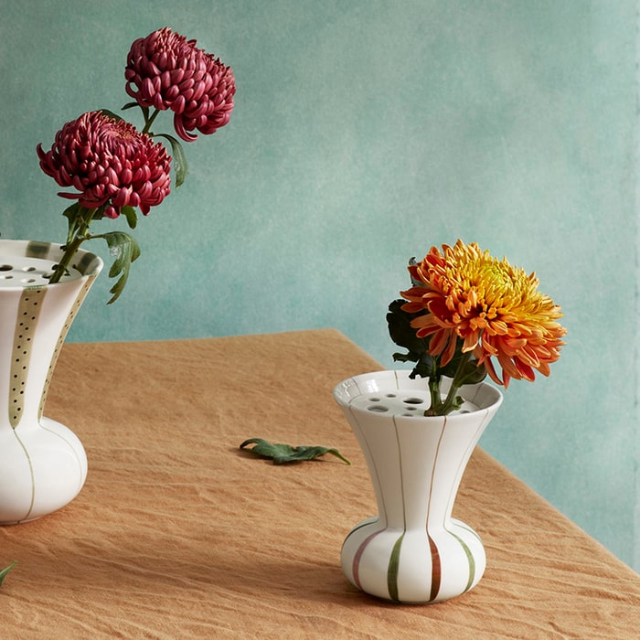 Kähler Signature Vase, H: 5.9"