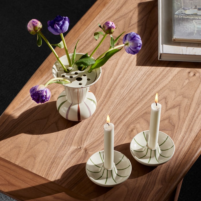 Kähler Signature Vase, H: 5.9"