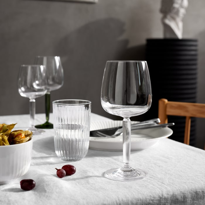 Kähler Hammershøi Red Wine glass, 16.6 Oz., 2 Pcs.
