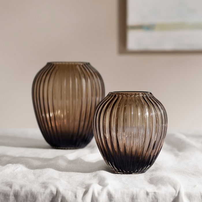 Kähler Hammershøi Vase, Walnut