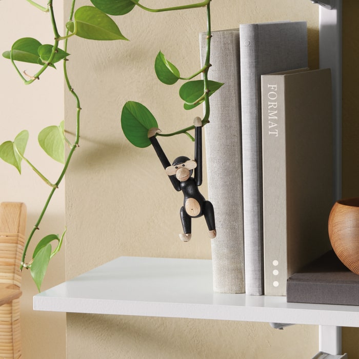 Kay Bojesen Monkey, Dark Stained Oak, Mini