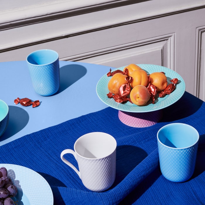Lyngby Porcelæn Rhombe Color Mug, 11.2 Oz