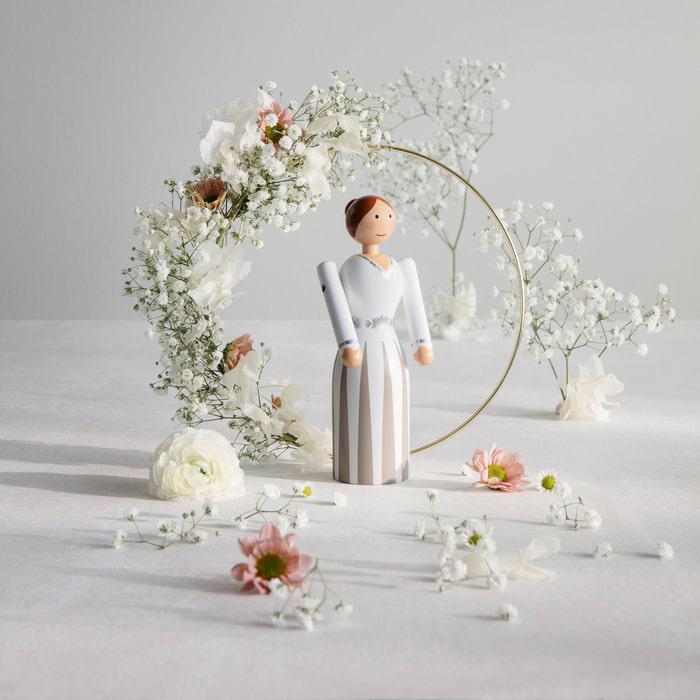 Kay Bojesen Bride, White