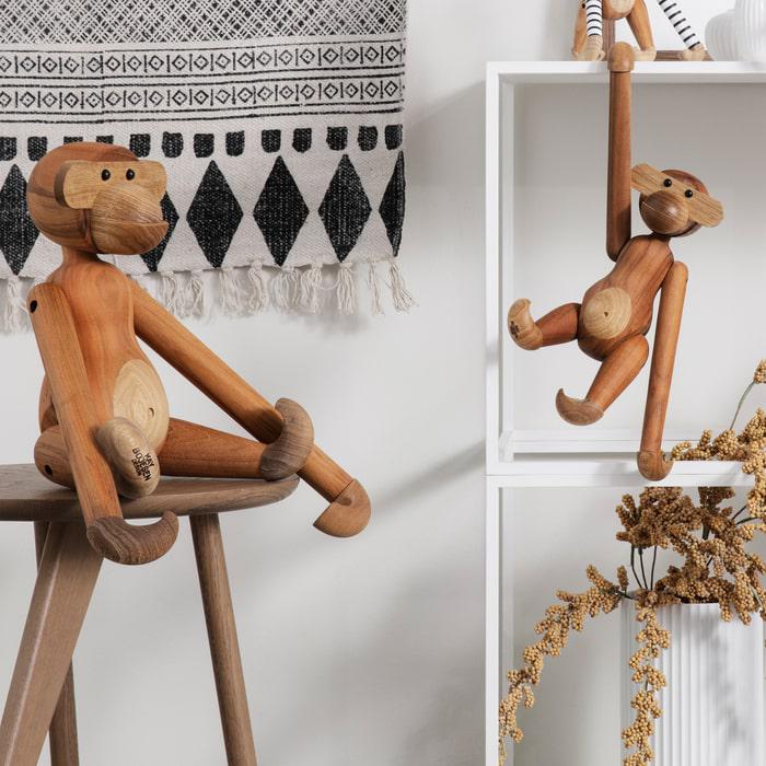 Kay Bojesen Monkey, Teak/Limba