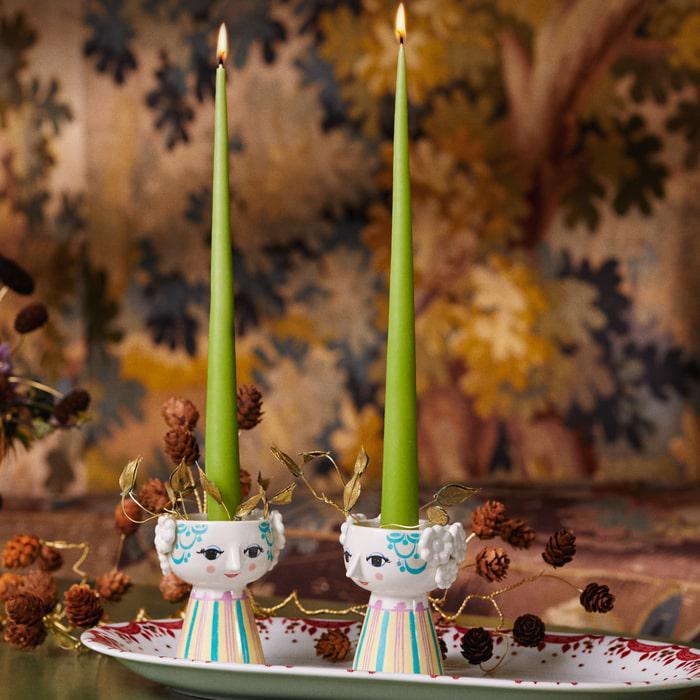 Bjørn Wiinblad Eva Candleholder, H: 3.7"