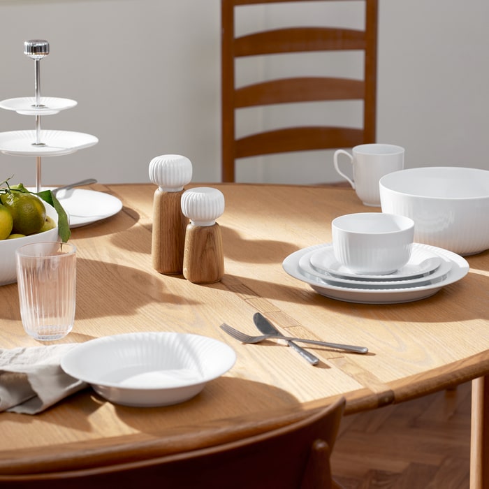 Kähler Hammershøi Soup Plate, White