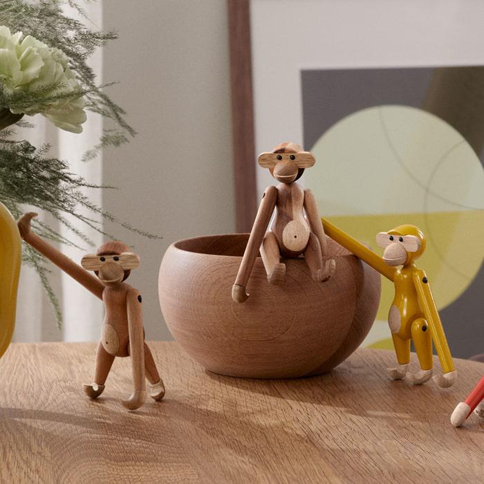 Kay Bojesen Monkey, Teak/Limba