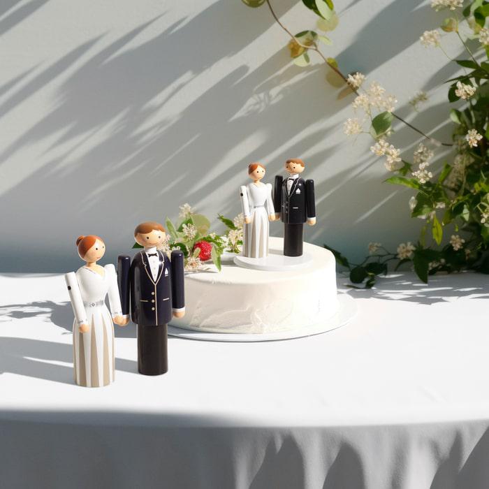 Kay Bojesen Bride, White