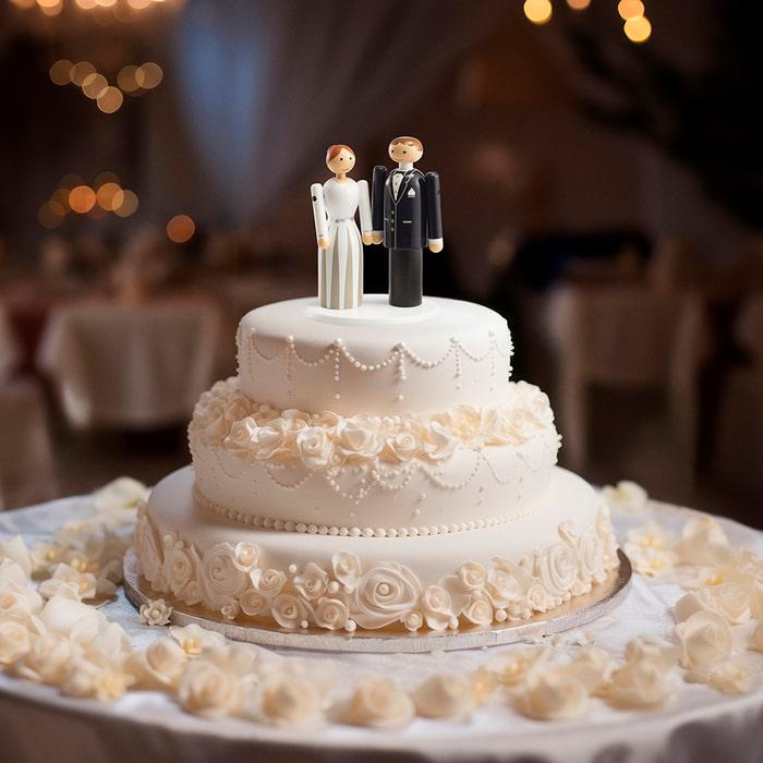 Kay Bojesen Bride, White