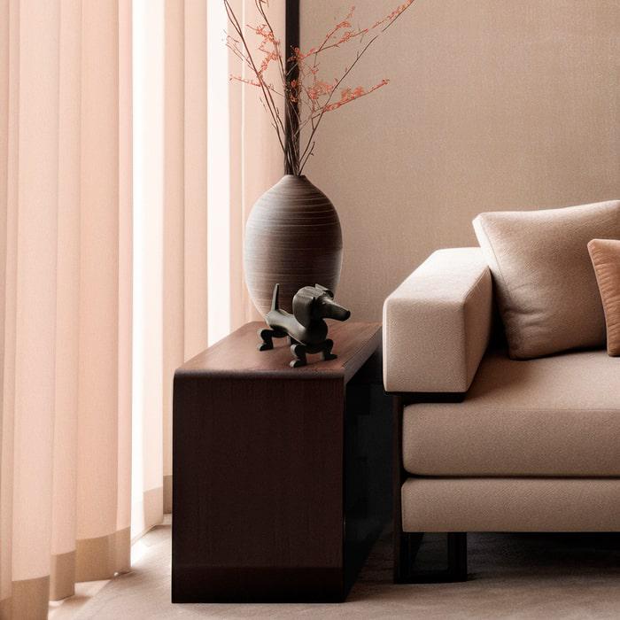Kay Bojesen Dog, Dark Stained Oak
