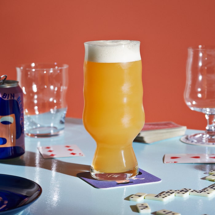 Holmegaard x Mikkeller IPA Beer Glass, Clear, 16.9 Oz, 2 Pcs.