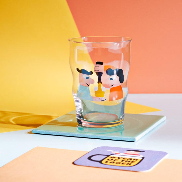Holmegaard x Mikkeller Pint Beer Annual Glass, 13.5 Oz