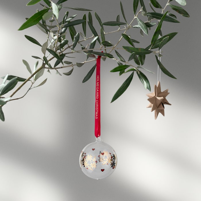 Holmegaard Ann-Sofi Romme Bauble, Clear, Small