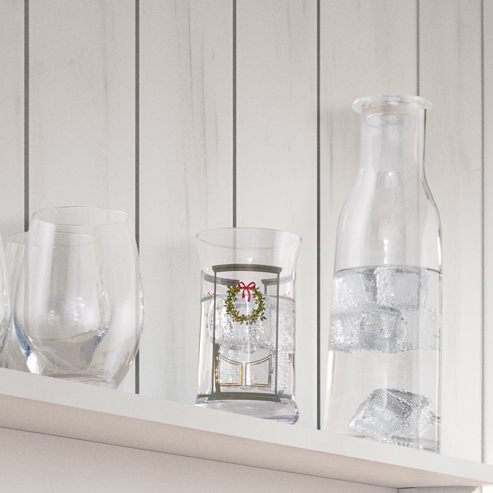 Holmegaard Christmas Tumbler, Multi, 9.5 Oz, 1 Pcs.