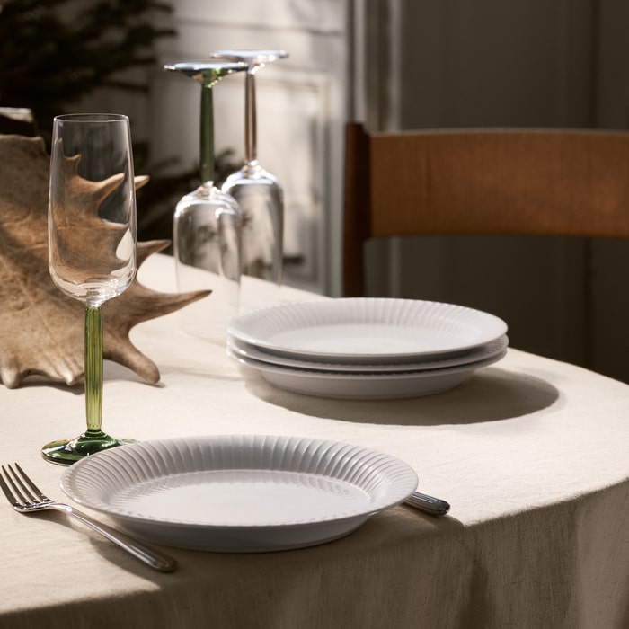 Kähler Hammershøi Plate, White