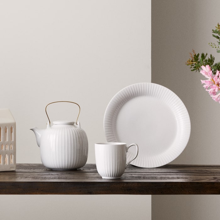 Kähler Hammershøi Mug, White, 11.2 Oz