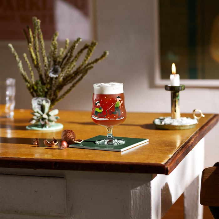 Holmegaard x Mikkeller Universal Beer Christmas Glass, 13.5 Oz