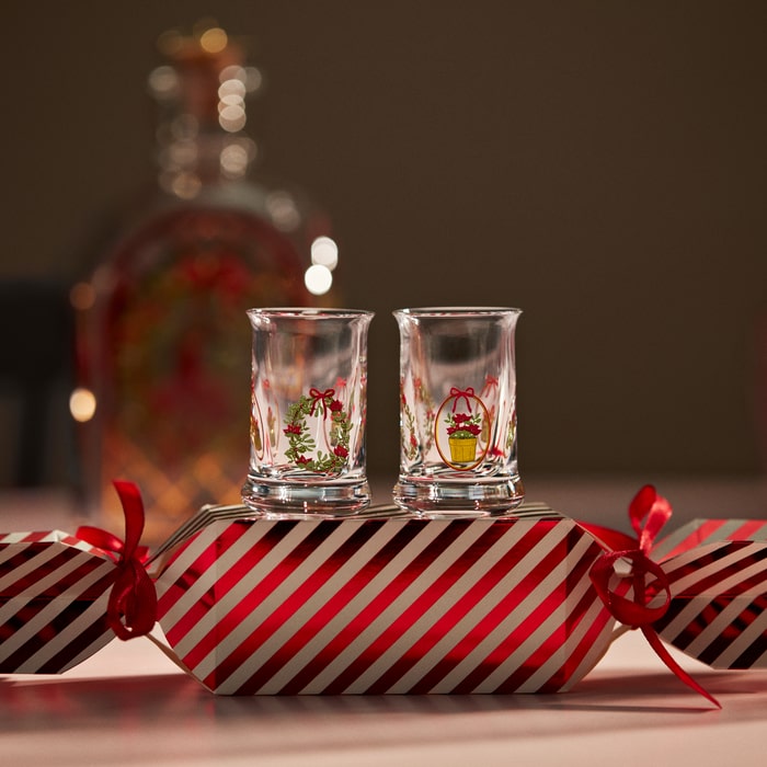 Holmegaard Christmas Dram Glass, Multi, 1 oz
