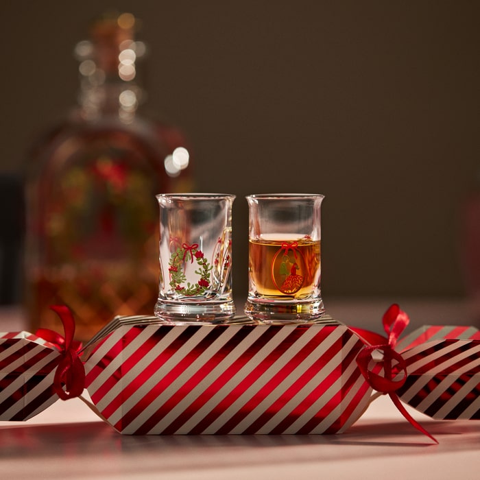 Holmegaard Christmas Dram Glass, Multi, 1 oz