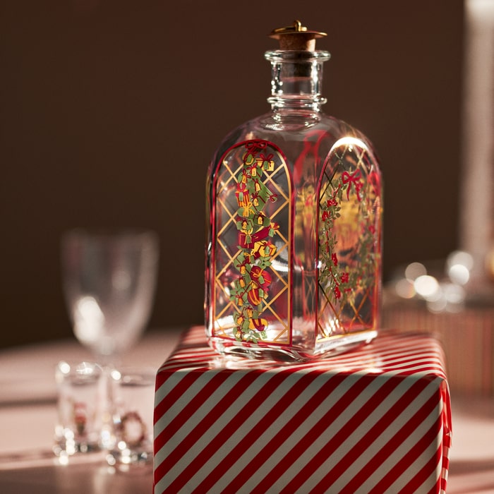Holmegaard Christmas Bottle, Multi, 24.7 Oz