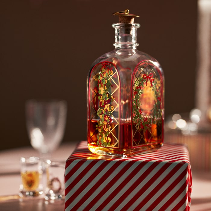 Holmegaard Christmas Bottle, Multi, 24.7 Oz