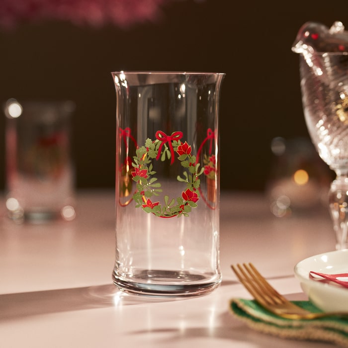 Holmegaard Christmas Beer Glass, Multi, 17 oz